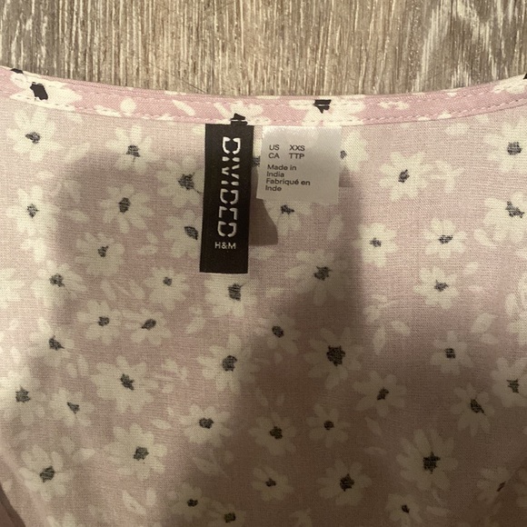 cross body Lavender flower dress size xxs - Picture 2 of 3